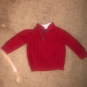 Baby gap red sweater